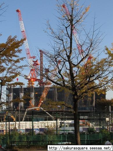 高田馬場の超高層ビル 大久保三丁目西地区開発計画 新宿スカイフォレスト 自転車と超高層ビル Evergreen