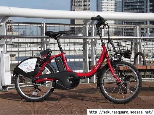 ワンオーナー電動アシスト自転車 　BSアシスタユニ　２０インチ アシスタU STD ブリヂストン(BRIDGESTONE) 電動自転車・電動